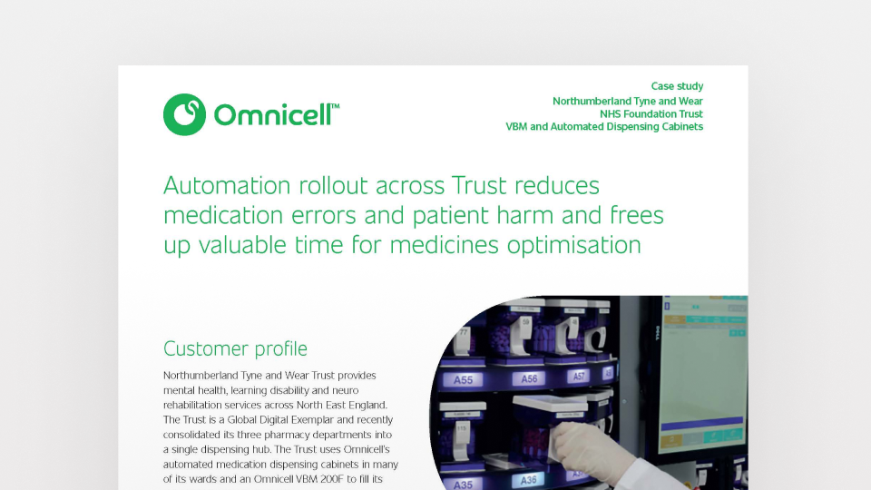 Automation Cuts Medication Errors Reduces Harm Frees Time